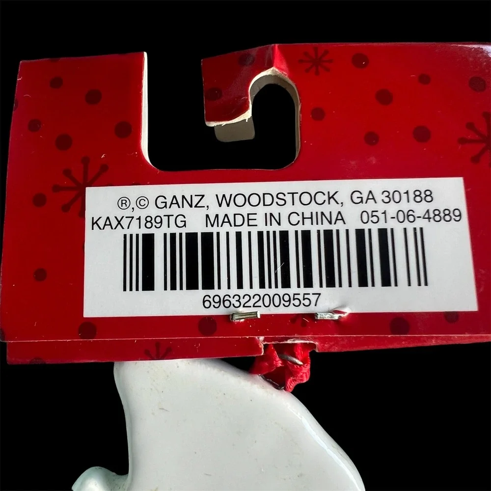 ZACHERY Ganz Personalized Name Snowman Christmas 3.5